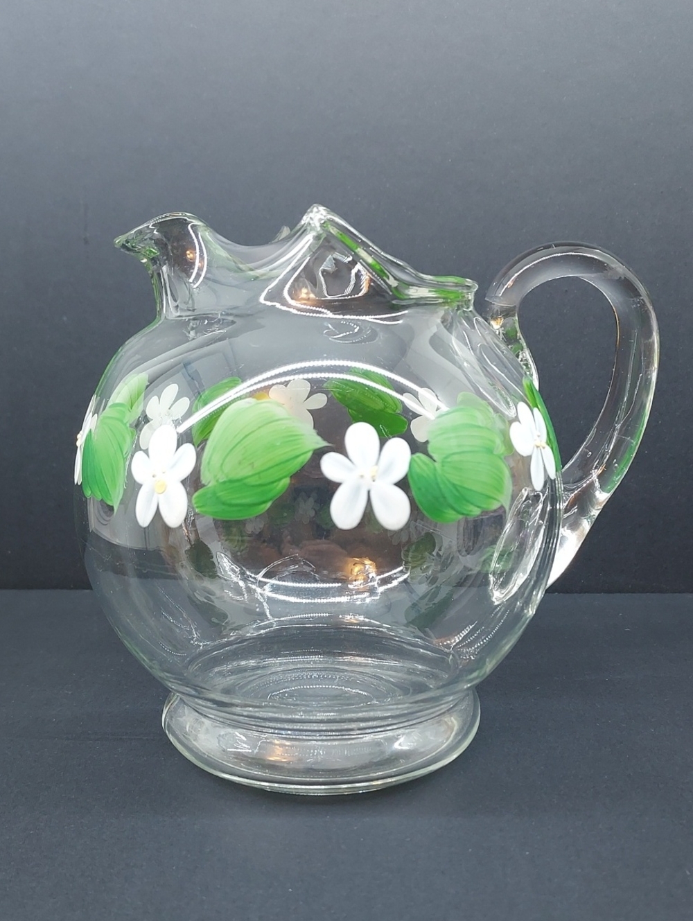 Vintage Hand-Painted Mini Pitcher